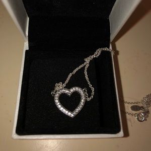 Pandora Heart Necklace (worn once)
